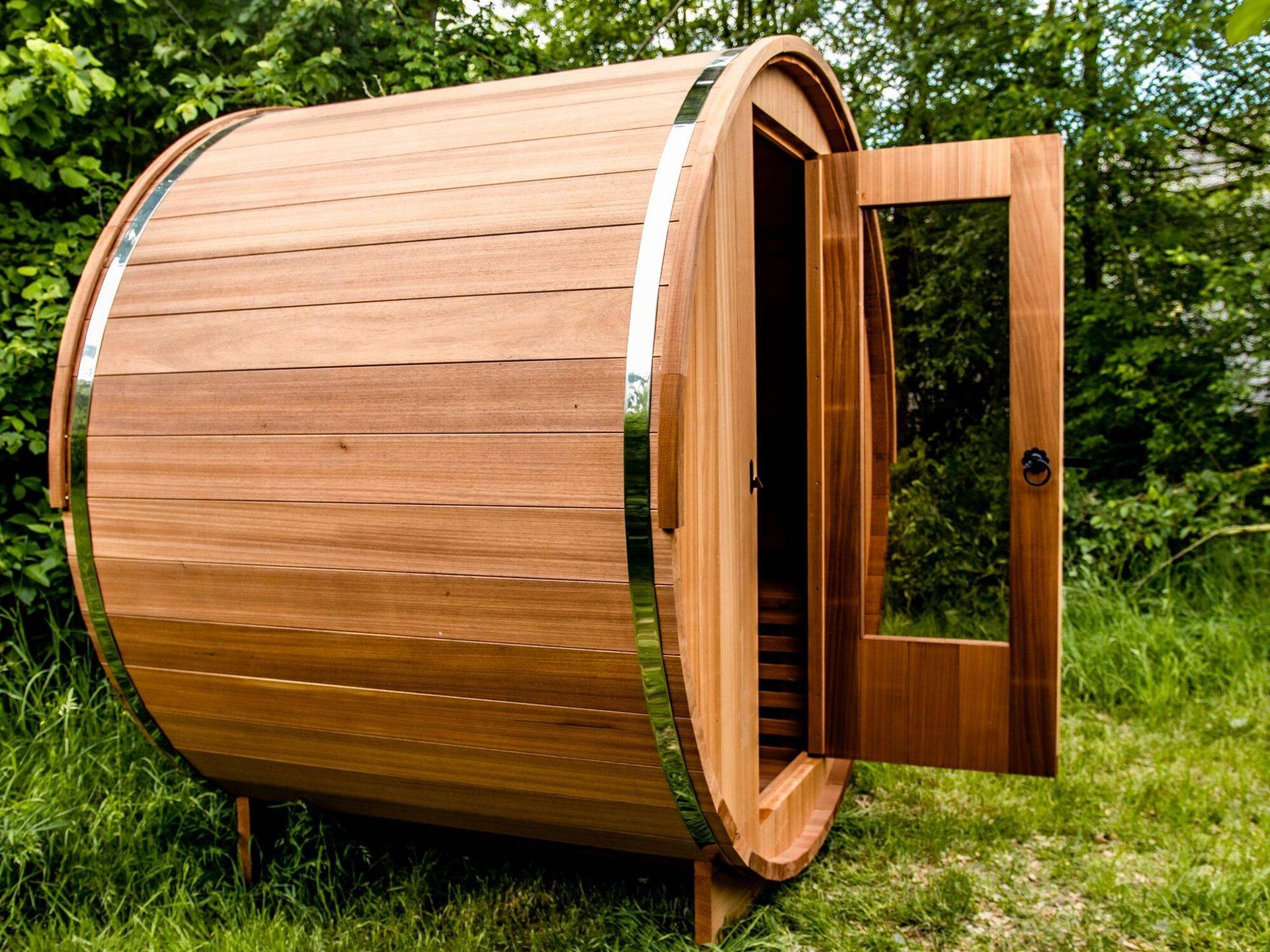 Thermowood barrelsauna: duurzaam hout voor jarenlang saunaplezier