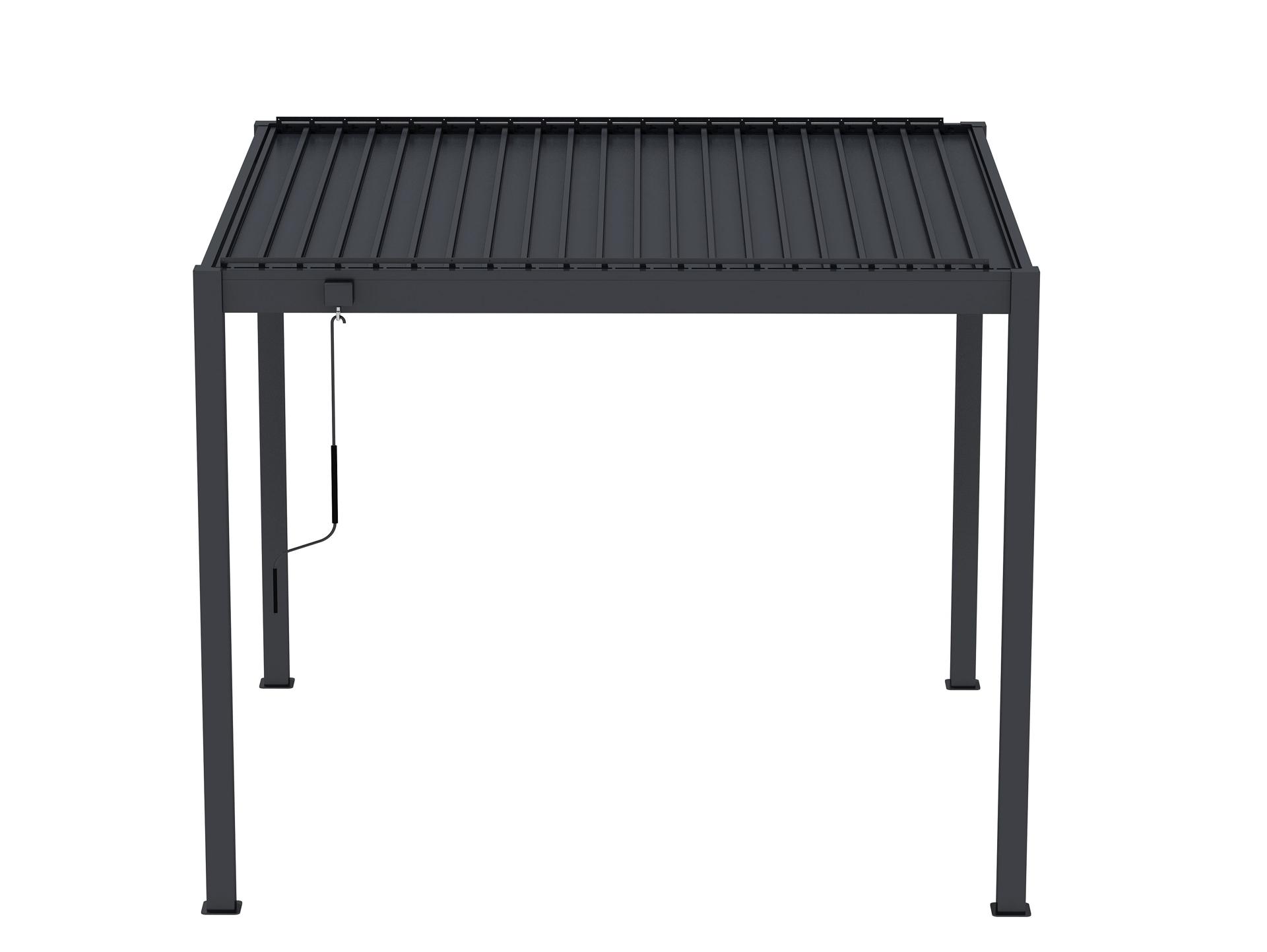 Aluminium Pergola Model 7 met stalen lamellen