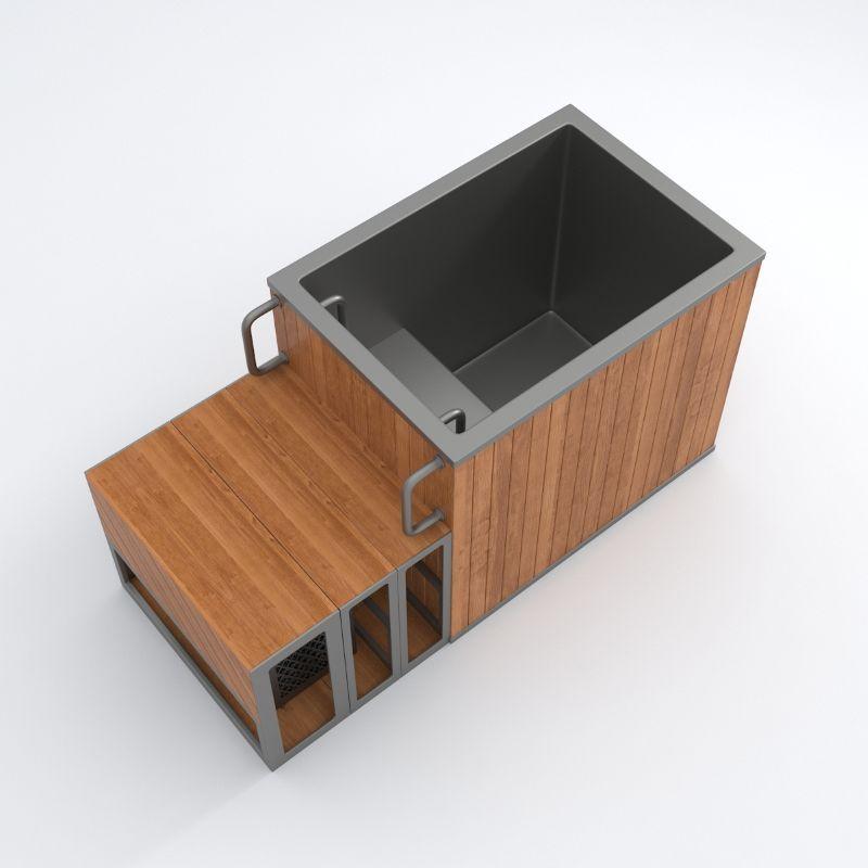 Cryo Commercial Icetub DUO – 1-2 persoons icetub – foto 3
