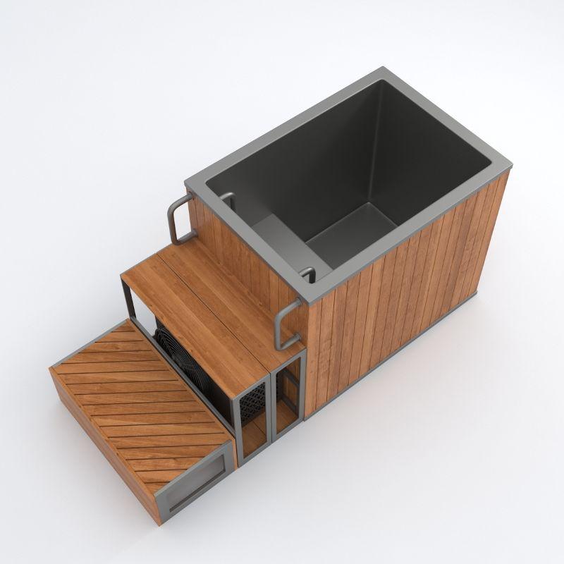 Cryo Commercial Icetub DUO – 1-2 persoons icetub – foto 4