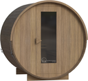 Grenen infrarood Barrelsauna 150 cm thermowood compact met Full Spectrum Infrarood – foto 4