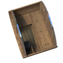 Grenen 150 cm Barrelsauna thermowood compact – foto 4