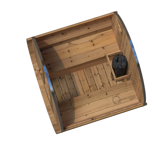 Grenen 210 cm Barrelsauna thermowood comfort – foto 2
