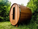 Ayous 150 cm Barrelsauna thermowood compact – foto 3