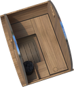 Ayous 150 cm Barrelsauna thermowood compact – foto 5
