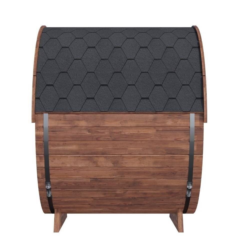 Ayous 150 cm Barrelsauna thermowood compact – foto 6