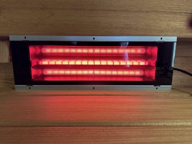 Grenen 390 cm Barrelsauna Thermowood Royal de Luxe met Infraroodcabine – foto 3