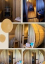 Ayous 270 cm barrelsauna thermowood de luxe – foto 15