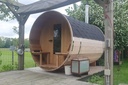 Ayous 270 cm barrelsauna thermowood de luxe – foto 16