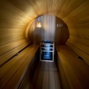 Grenen 300 cm Barrelsauna thermowood comfort – foto 3