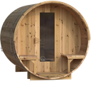 Grenen 300 cm Barrelsauna thermowood comfort – foto 4