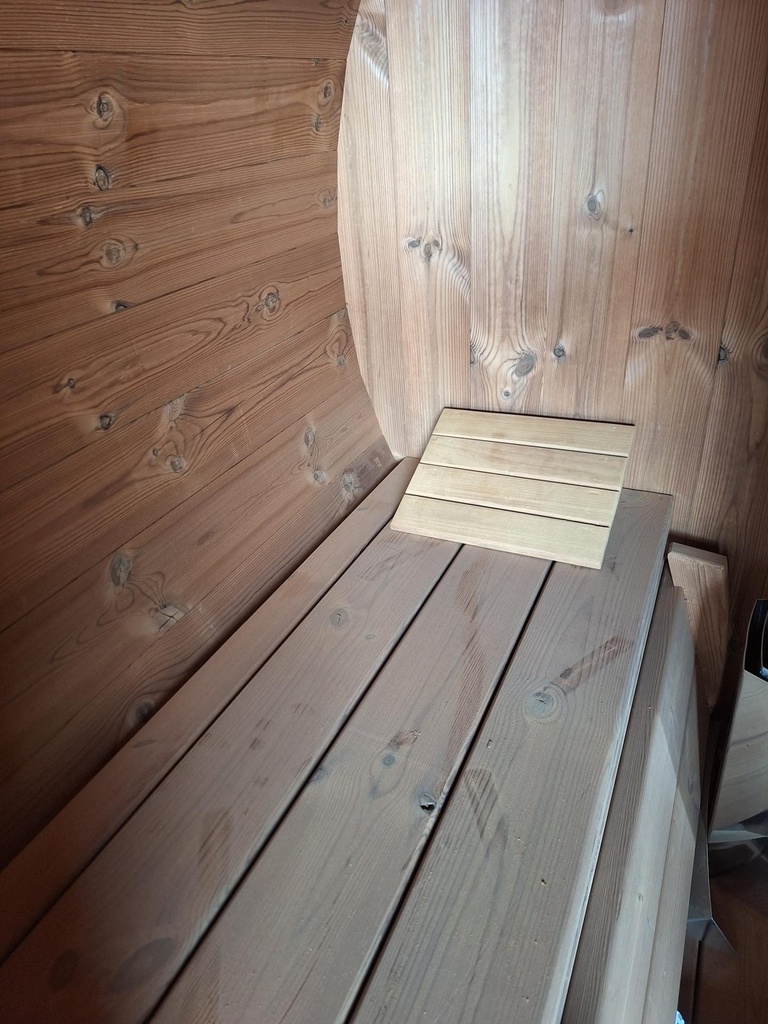 Grenen 300 cm Barrelsauna thermowood comfort – foto 10