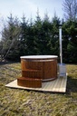 Hottub exclusive Hybride Thermowood met externe kachel – foto 5