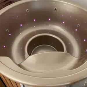 Hottub exclusive Hybride Thermowood met externe kachel – foto 6