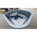 Hottub Hybride Thermowood Vierkant 200 Acryl – foto 9