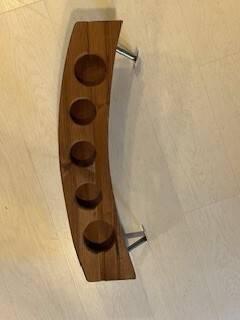[BST-OC-469] Vassoio portabevande in Thermowood