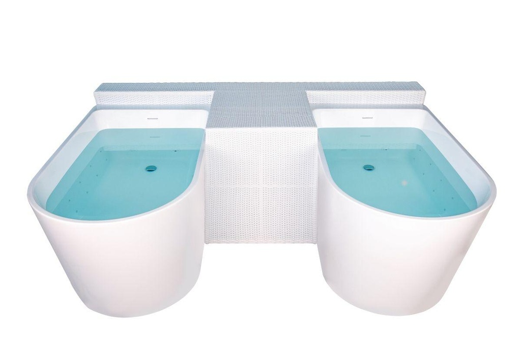 [BST-OC-497-V1] Nordic IceTub Commercial (Svart, svart)